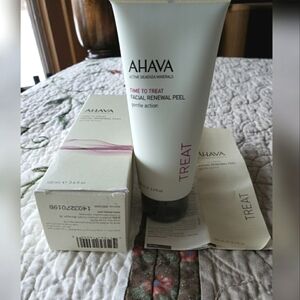 AHAVA Osmoter Treat Dead Sea minerals increases moisture & softness 3.4 0z Nwb